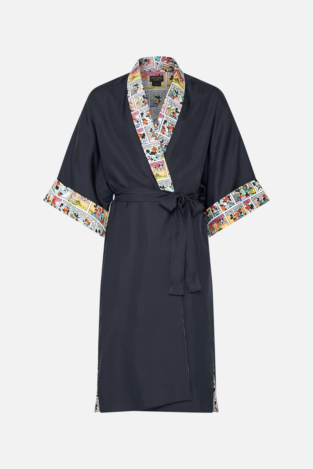 LONG LINE REVERSIBLE ROBE MICKEY TAKES A TRIP