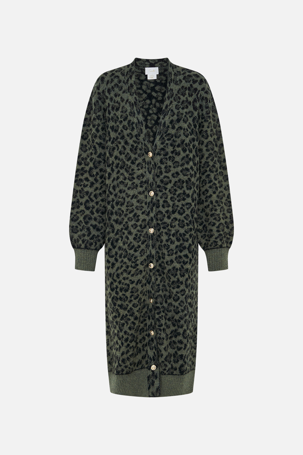 LONG COCOON CARDIGAN LIONS MANE