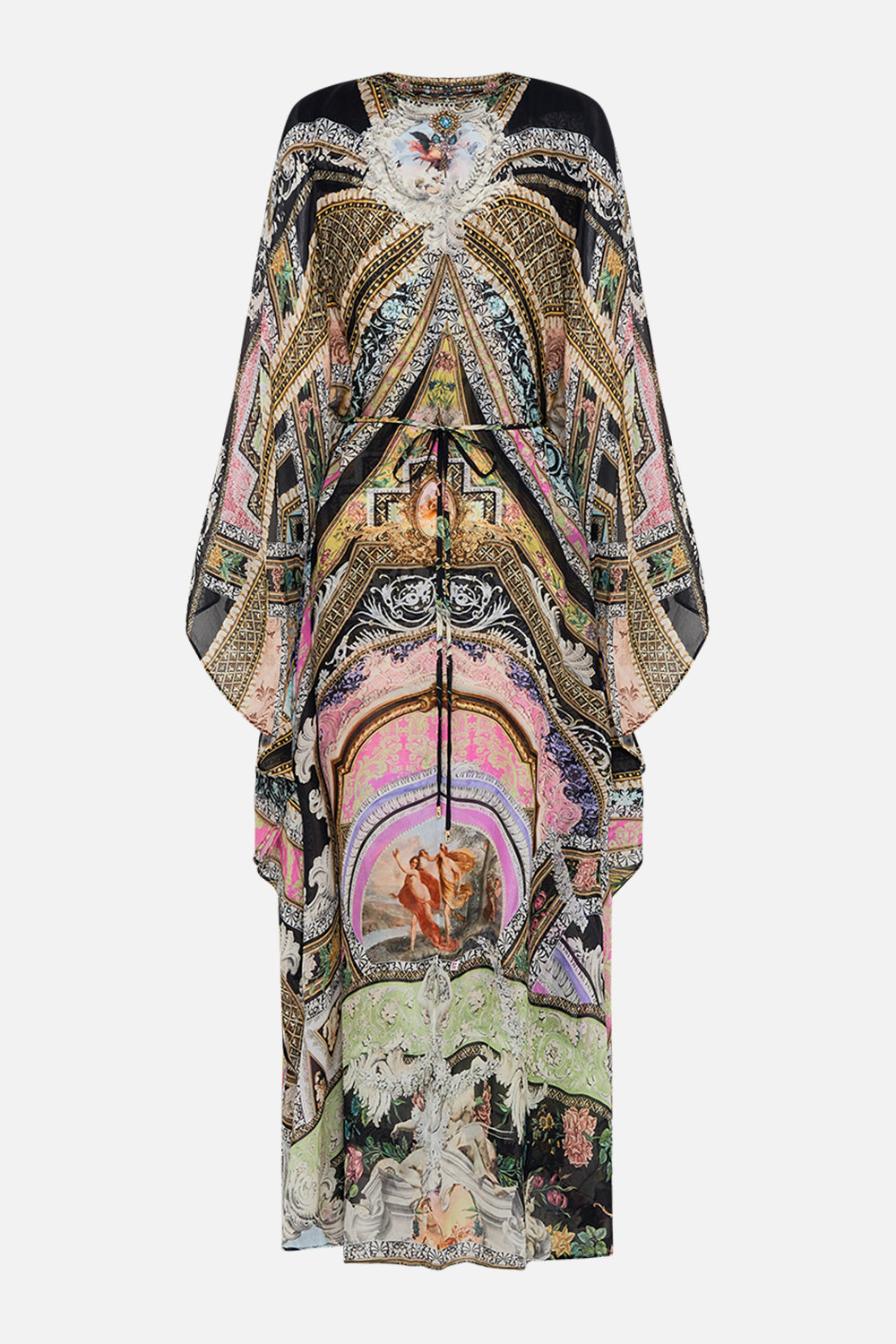 LONG KAFTAN WITH WAIST DETAIL FLORENCE FIELD DAY