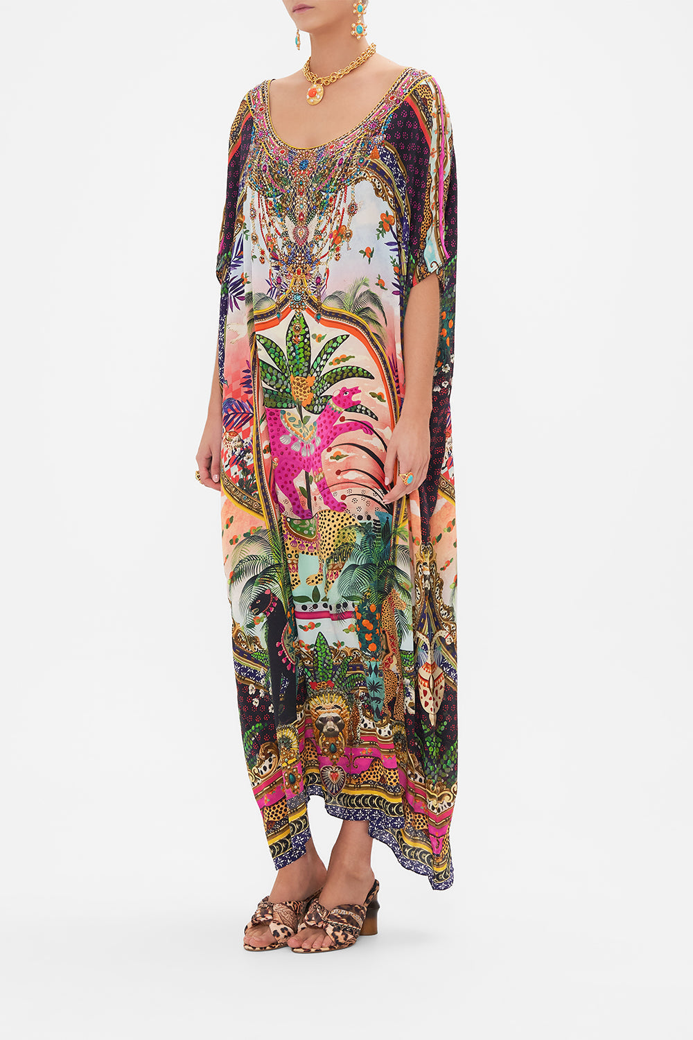 ROUND NECK KAFTAN ALESSANDROS ATLANTIS
