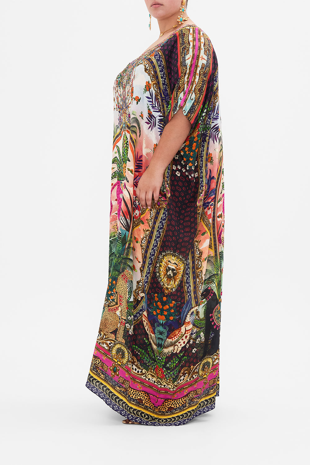 ROUND NECK KAFTAN ALESSANDROS ATLANTIS