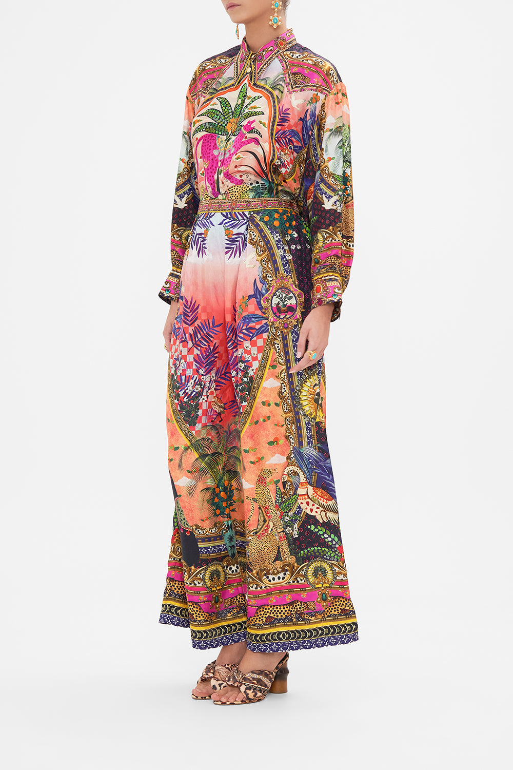 TUCK FRONT PANT ALESSANDROS ATLANTIS