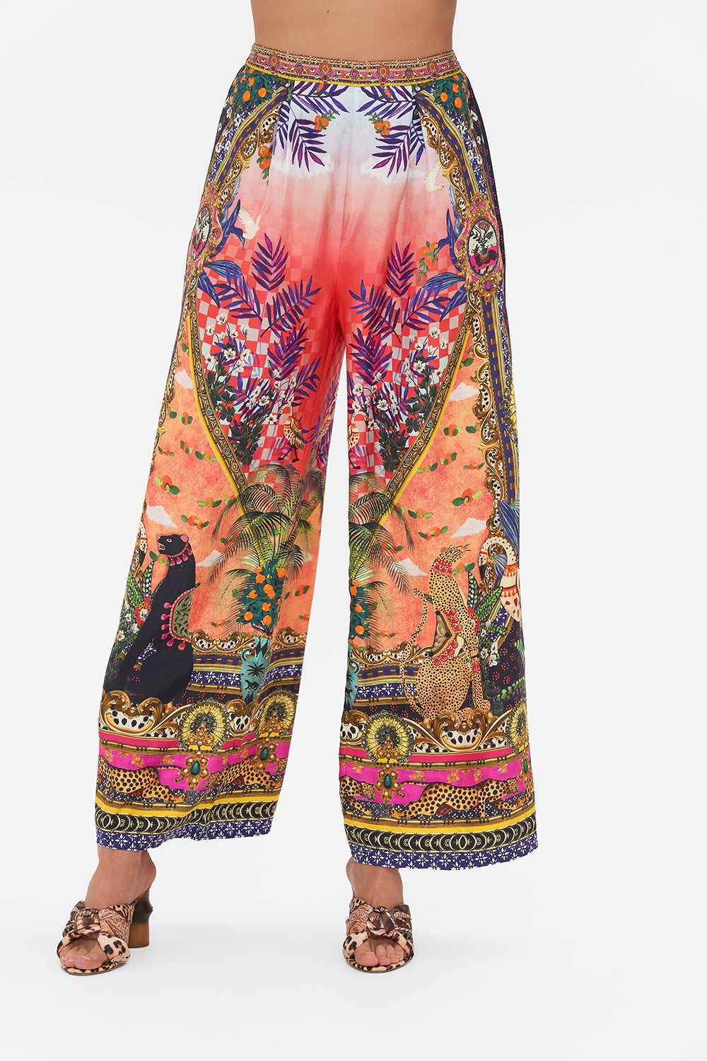 TUCK FRONT PANT ALESSANDROS ATLANTIS