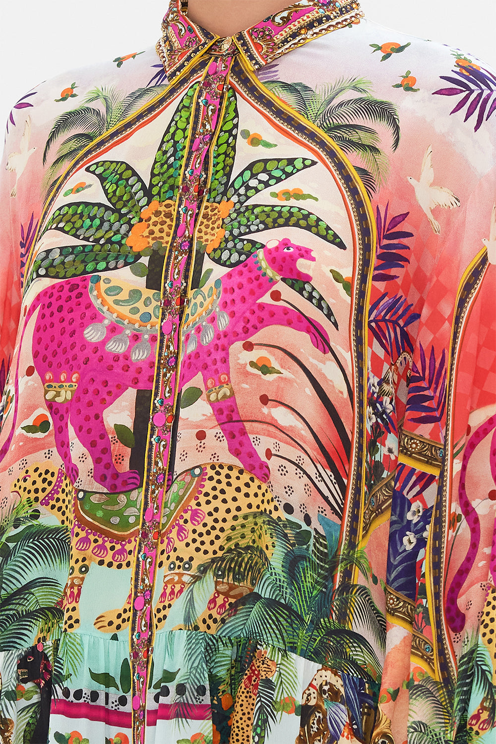 TIERED SHIRT DRESS ALESSANDROS ATLANTIS