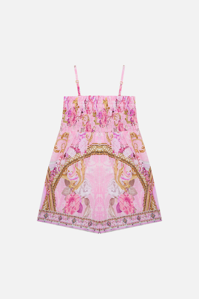 KIDS FRILL HEM PLAYSUIT  4-10 SOUL SEARCHING main image 1