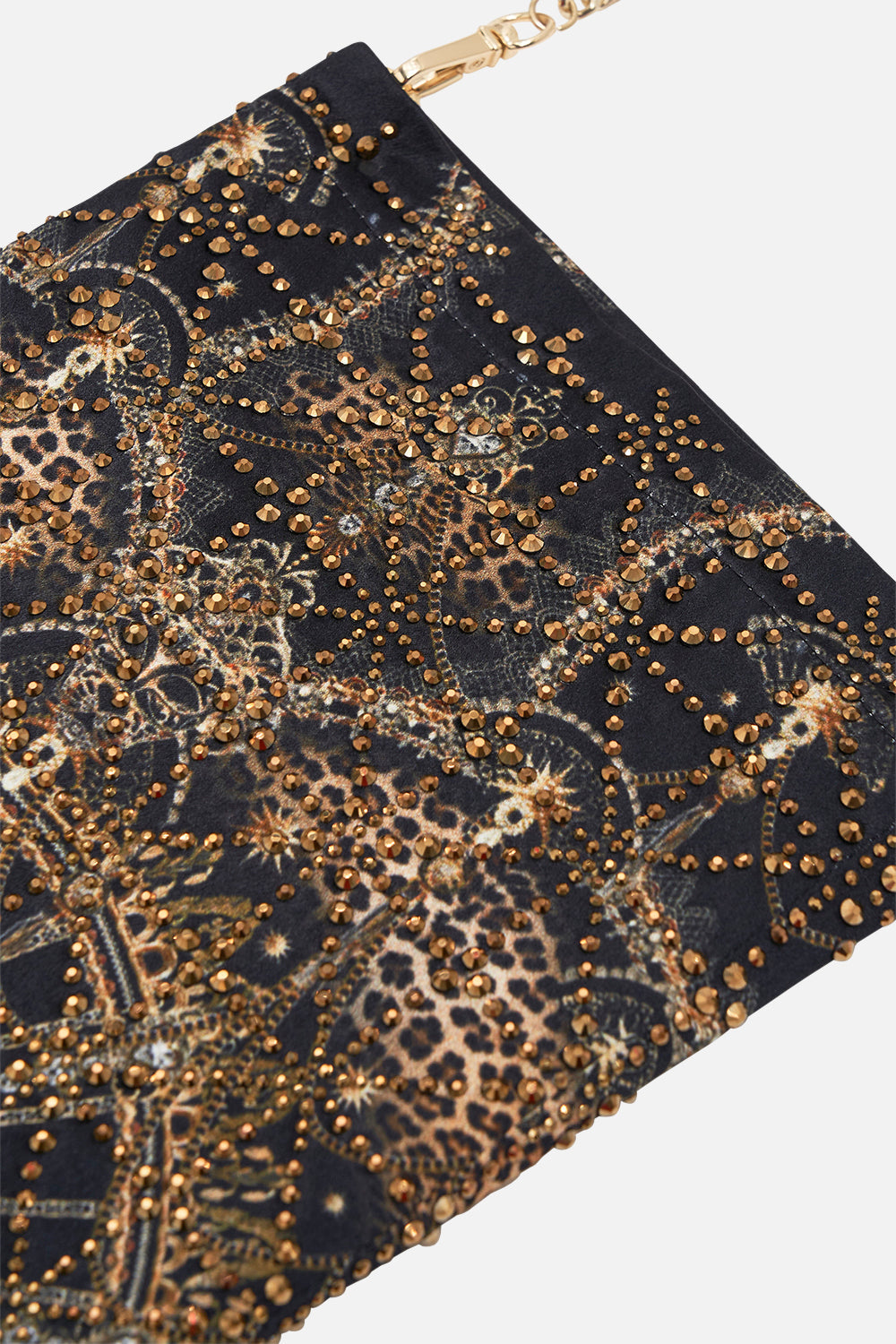 Product view of CAMILLA designer mini tite bag in Masked At Moonlight print