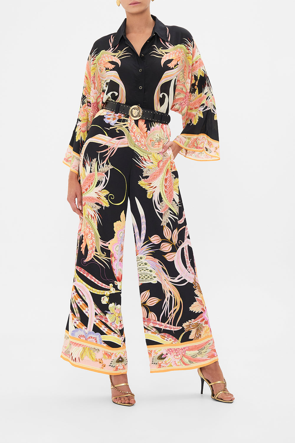 WIDE SLEEVE BLOUSE LADY OF THE MOON