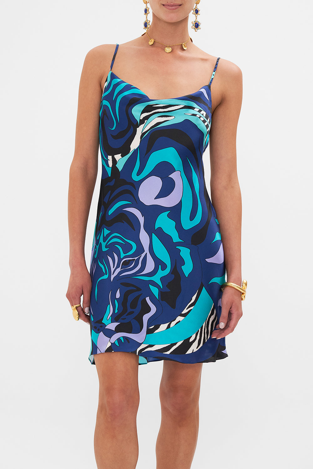 SHORT BIAS SLIP VIVIDLY VENICE