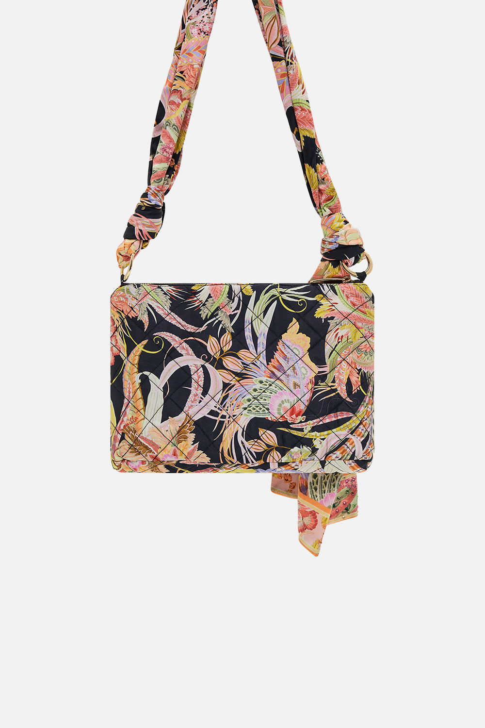 Product view of CAMILLA shoulder bag in Lady of The Moon print
