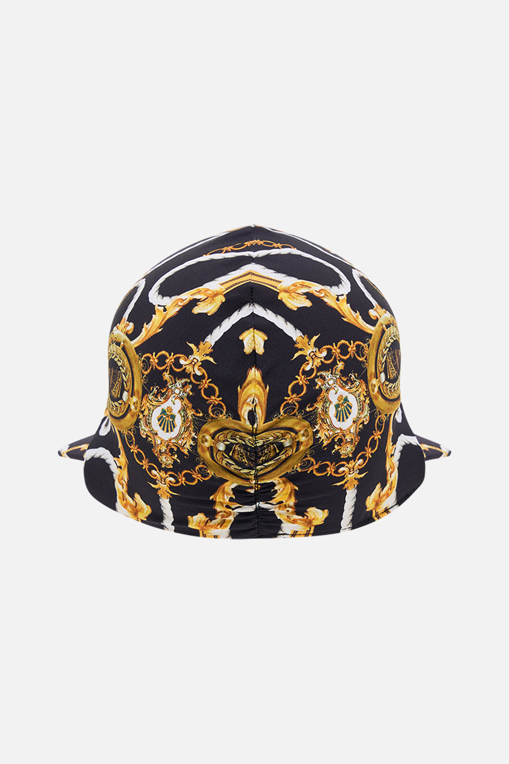 Product view of CAMILLA resortwear beach hat in Coast To Coast print