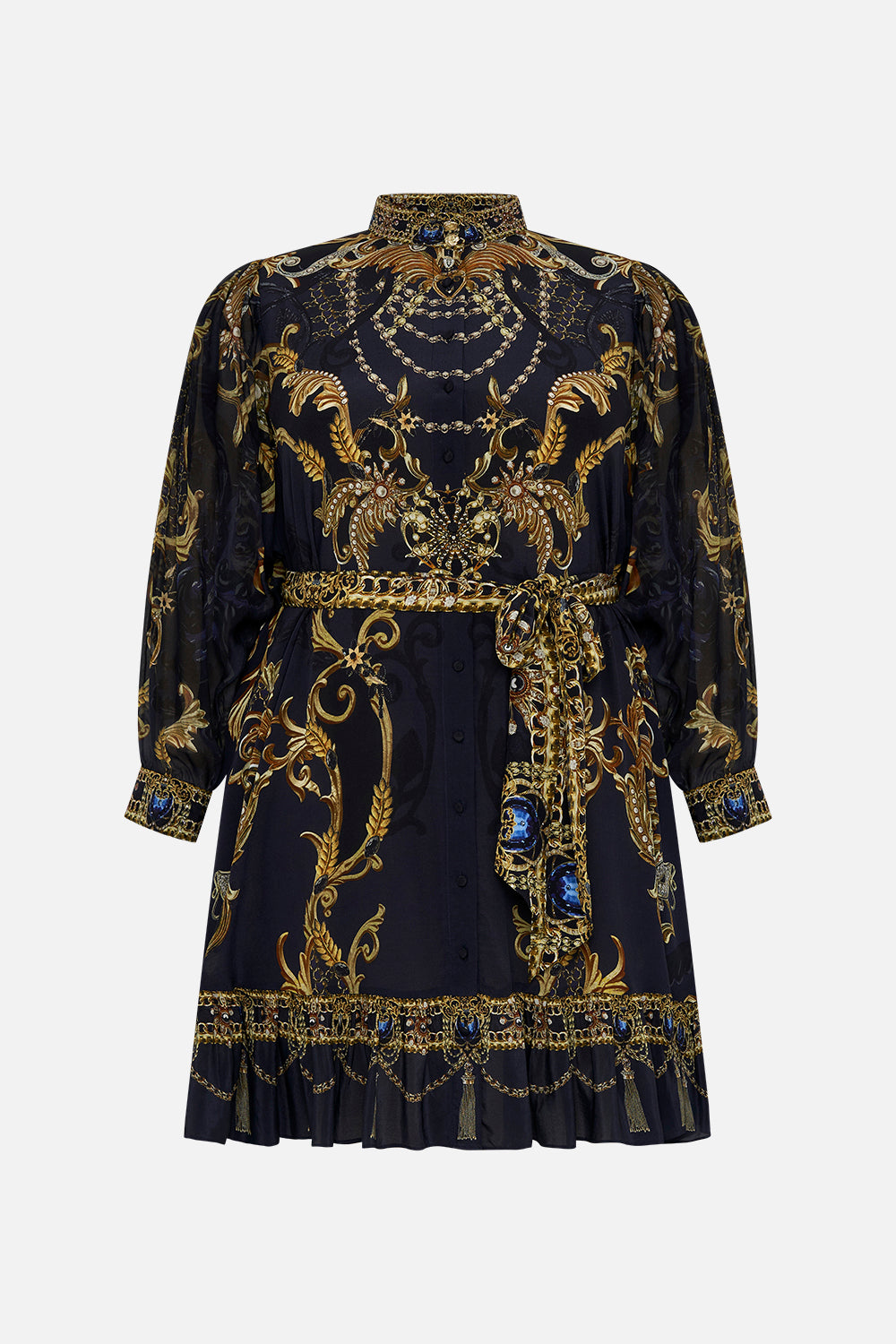 DROP SLEEVE SHIRT DRESS MOONLIGHT MELODIES