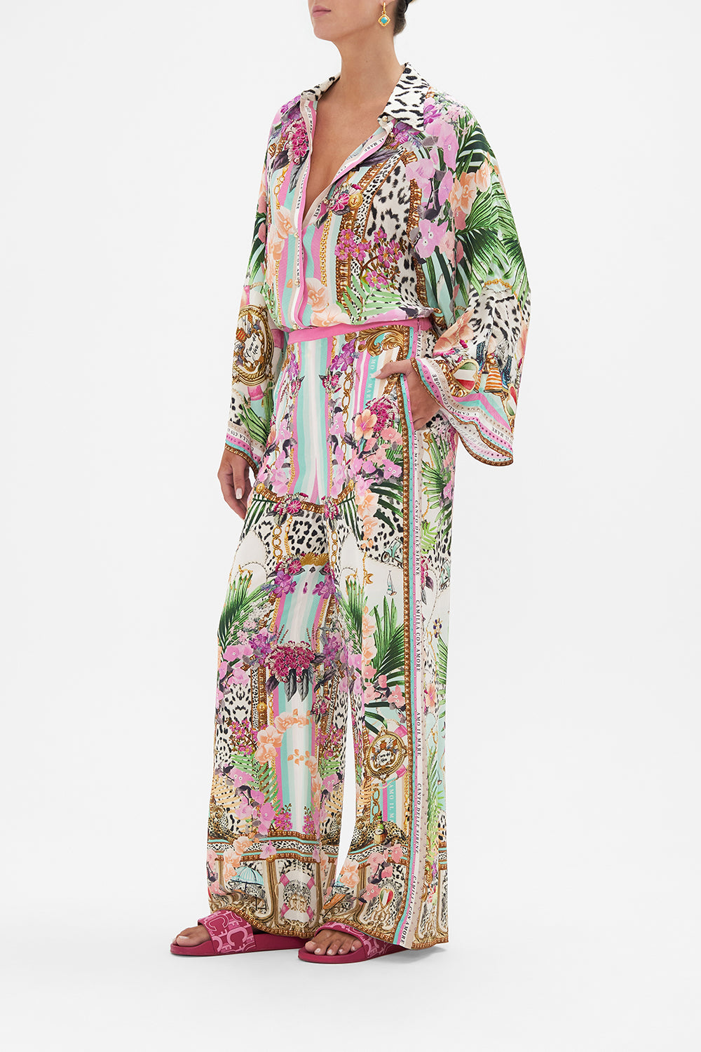 MINIMAL WIDE LEG PANT DEAR AMORE MIO