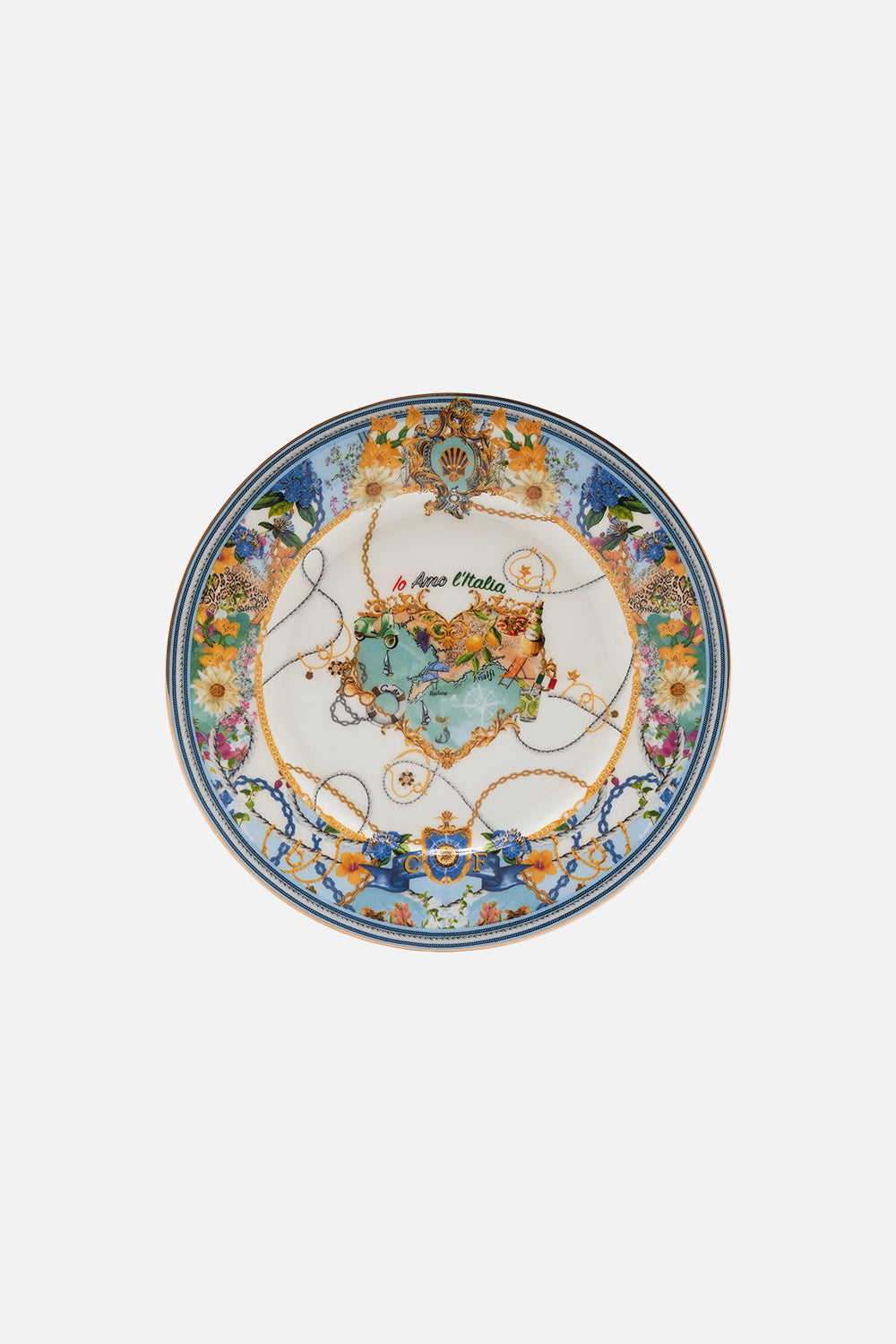 CERAMIC 4 PIECE DINNER SET CATERINA SPRITZ