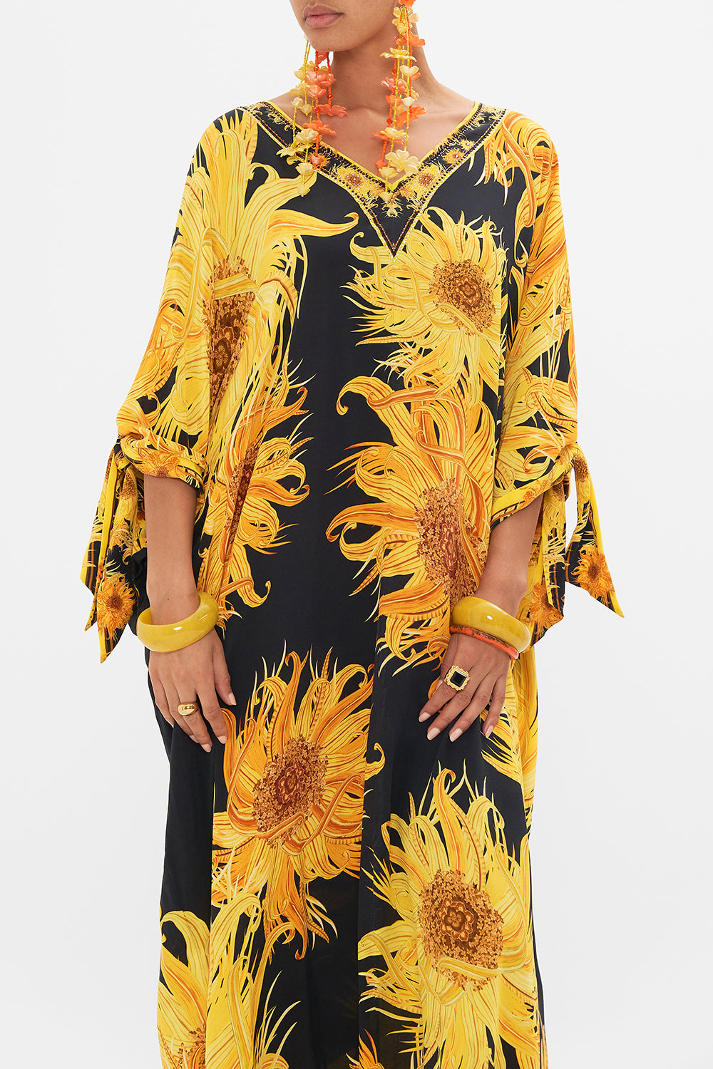 TIE SLEEVE LONG KAFTAN MAKE ME YOUR MASTERPIECE