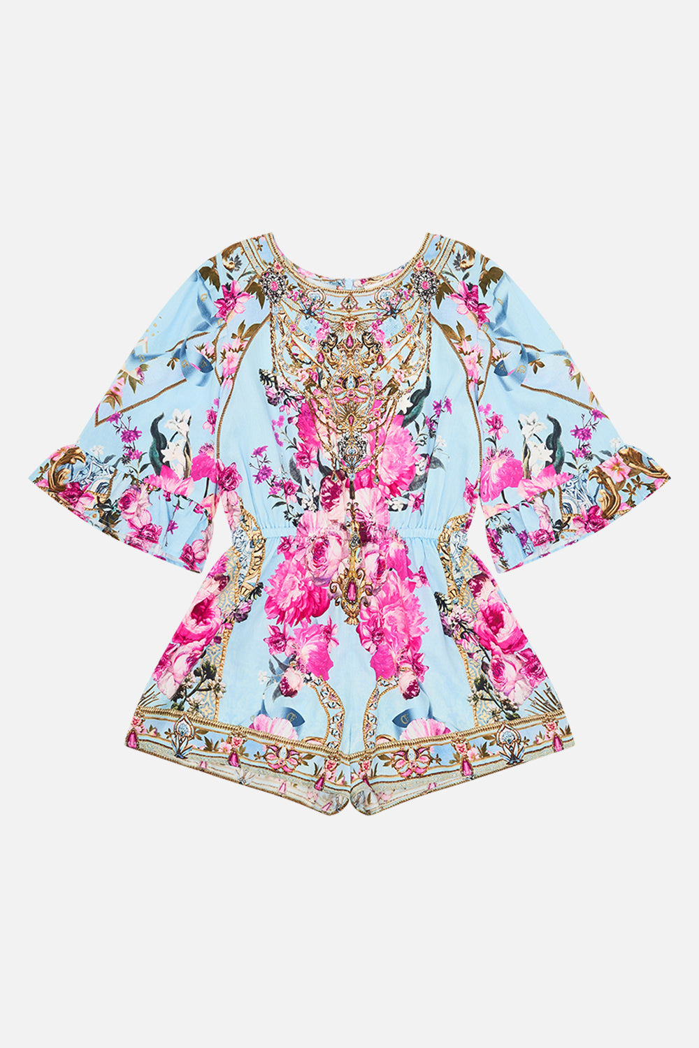 Milla By CAMILLA kids midi dress in Glaze And Graze print