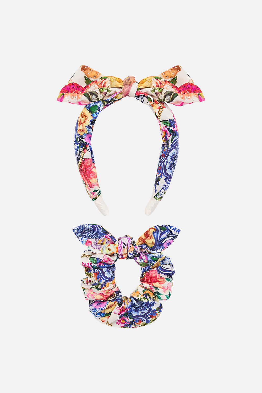 Milla by CAMILLA kids hair accessories set in Dutch is Life print