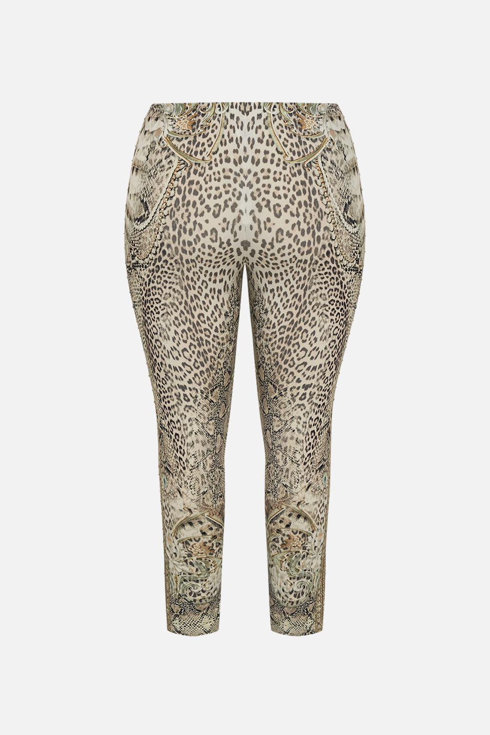 CAMILLA printed legging in Looking Glass Houses print