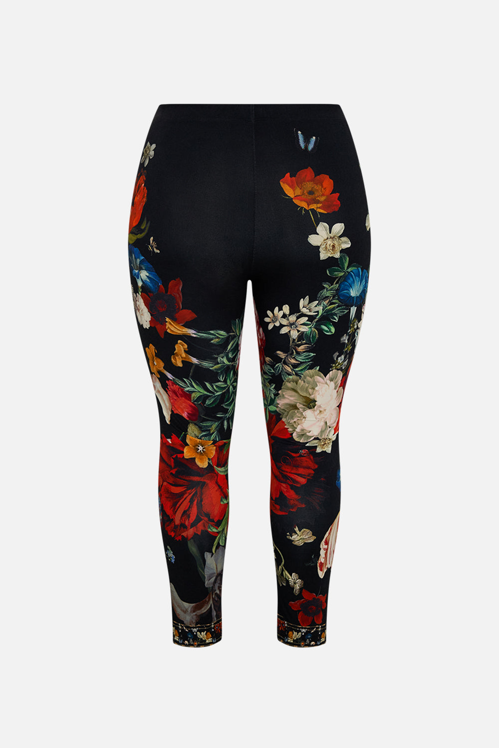 CAMILLA floral print leggings in A Still Life print