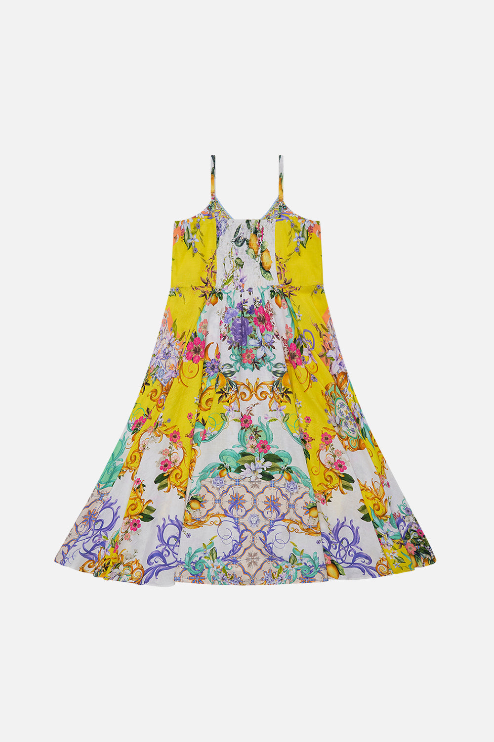 KIDS TIE FRONT MAXI DRESS 12-14 CATERINA SPRITZ