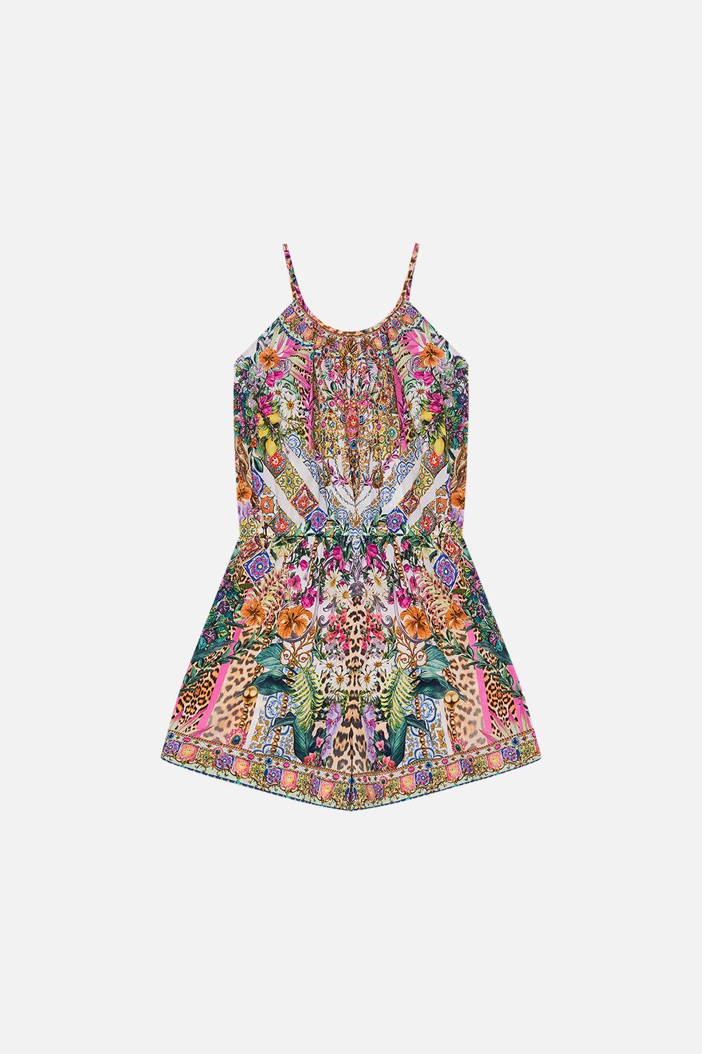Milla by CAMILLA kids floral playsuit in Flowers Of Neptune print