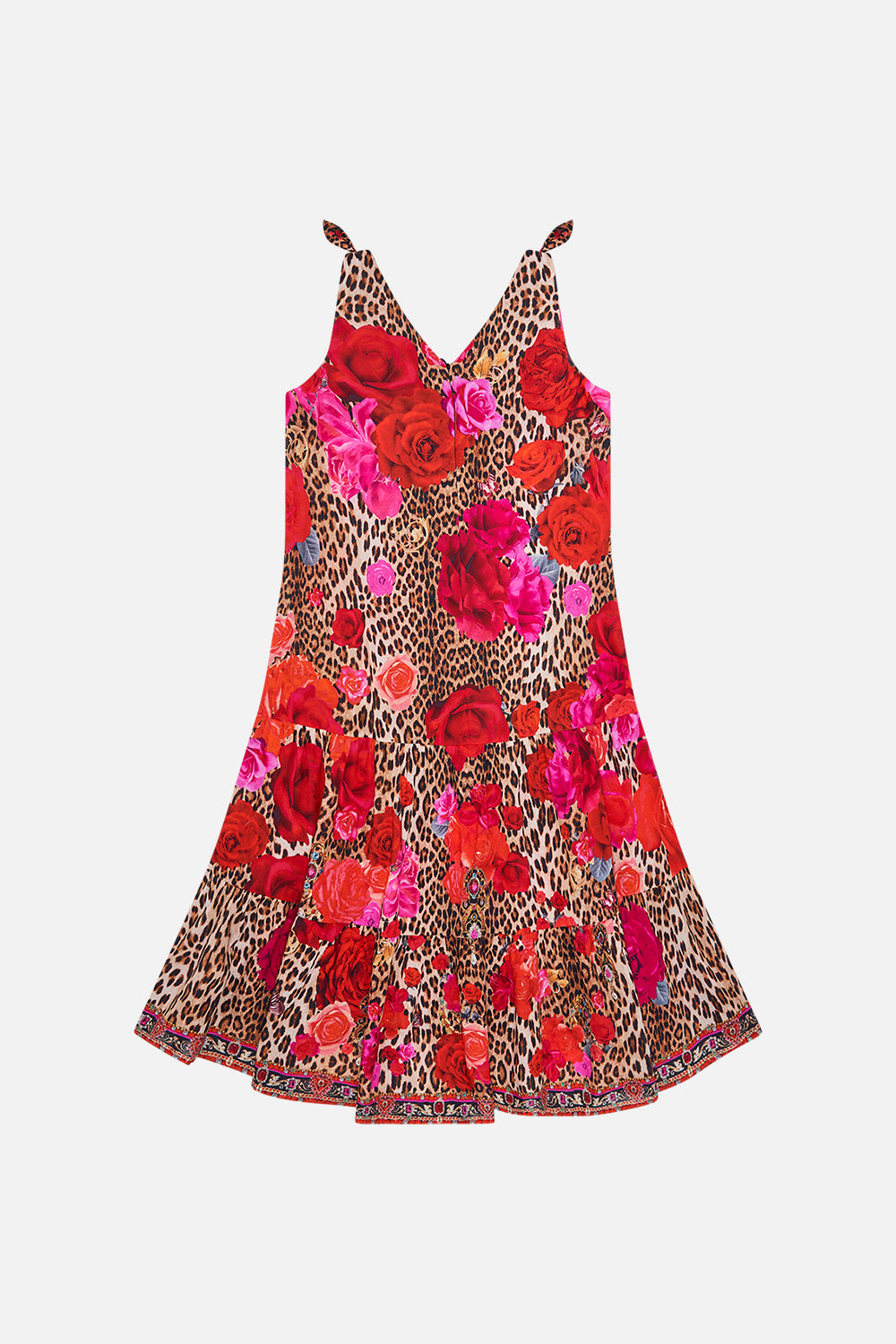 Milla by CAMILLA girls dress with bows in Heart Like A Wildflower print