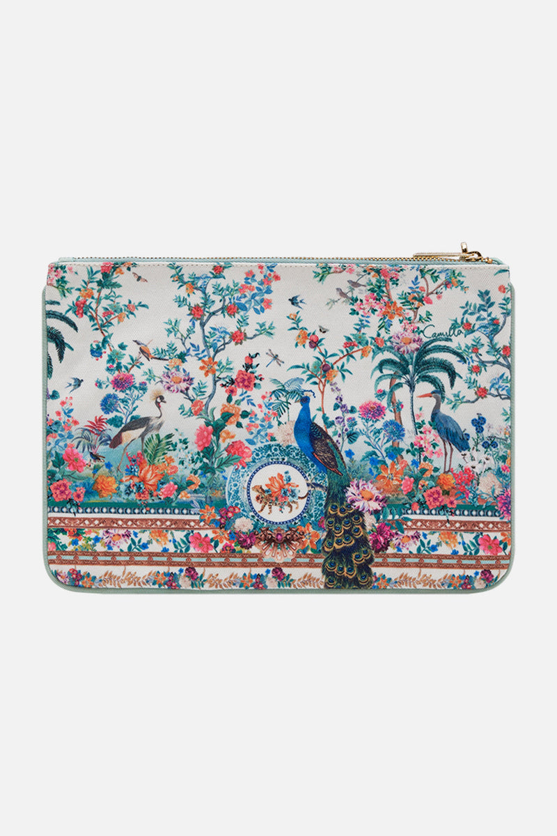 SMALL CANVAS CLUTCH MILLAS BACKYARD main image 1