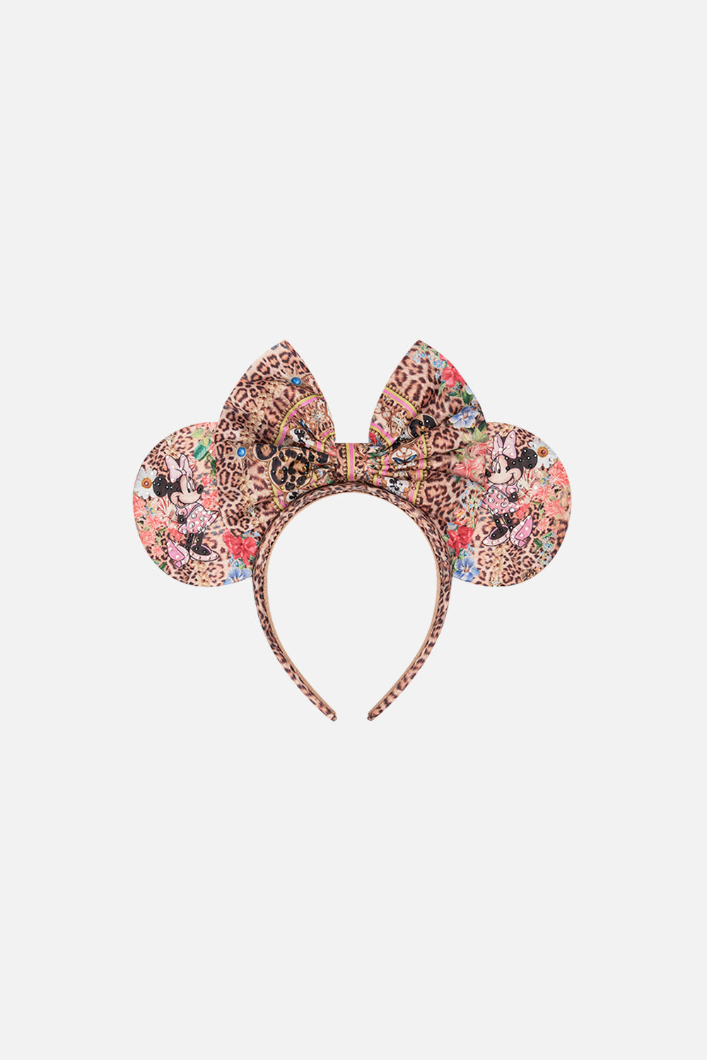 GIRLS HEADBAND WITH MINNIE MOUSE EARS MICKEY MANIA