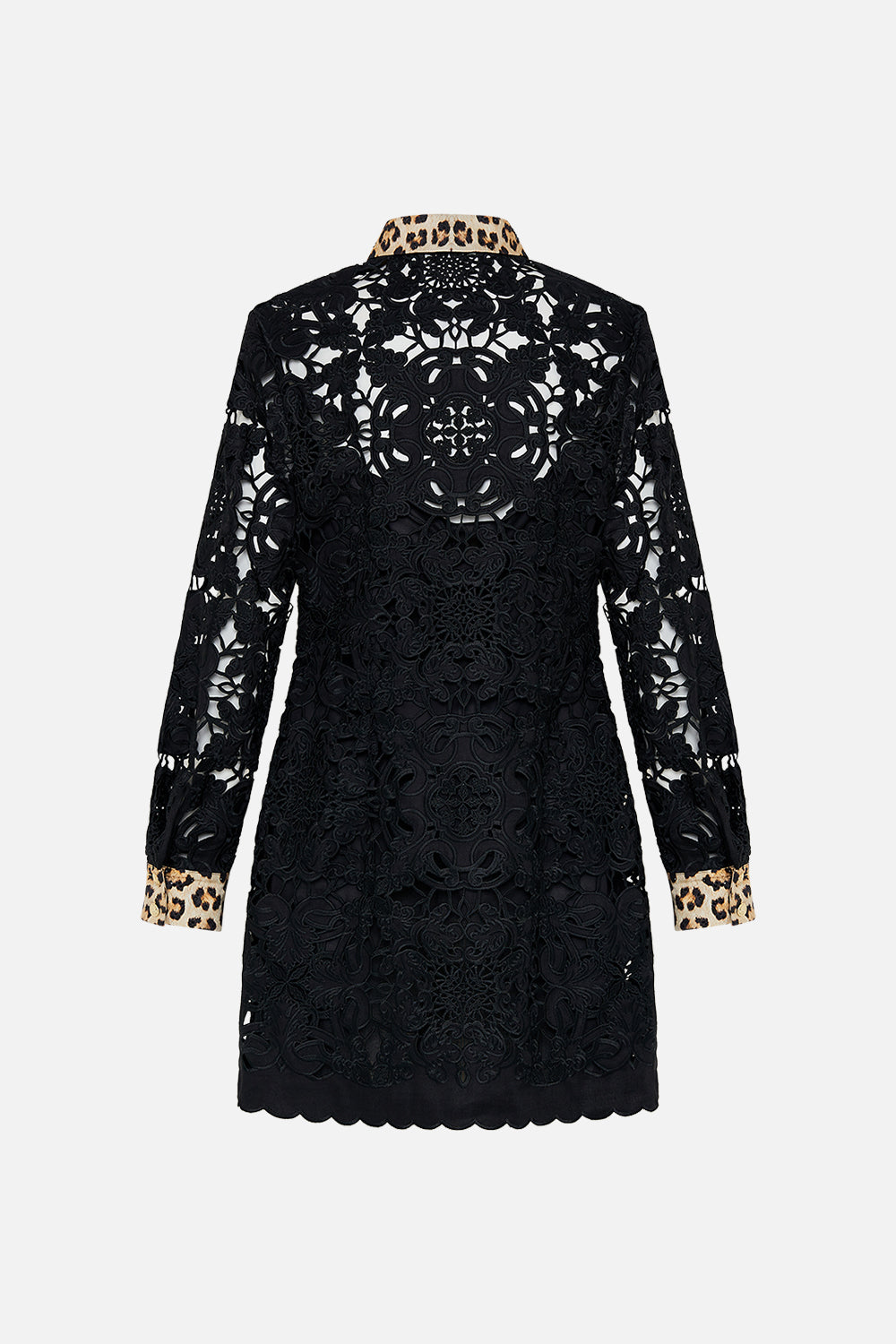 LONG SLEEVE TUNIC DRESS HEART LIKE A WILDFLOWER