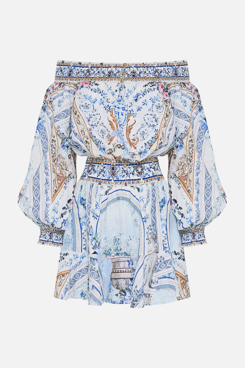 CAMILLA Women Dip Front Pant With Ties - Season Of The Siren