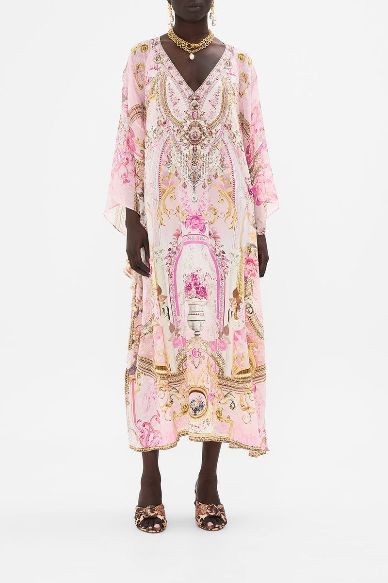RAGLAN SLEEVE FLARED KAFTAN STITCHED IN TIME