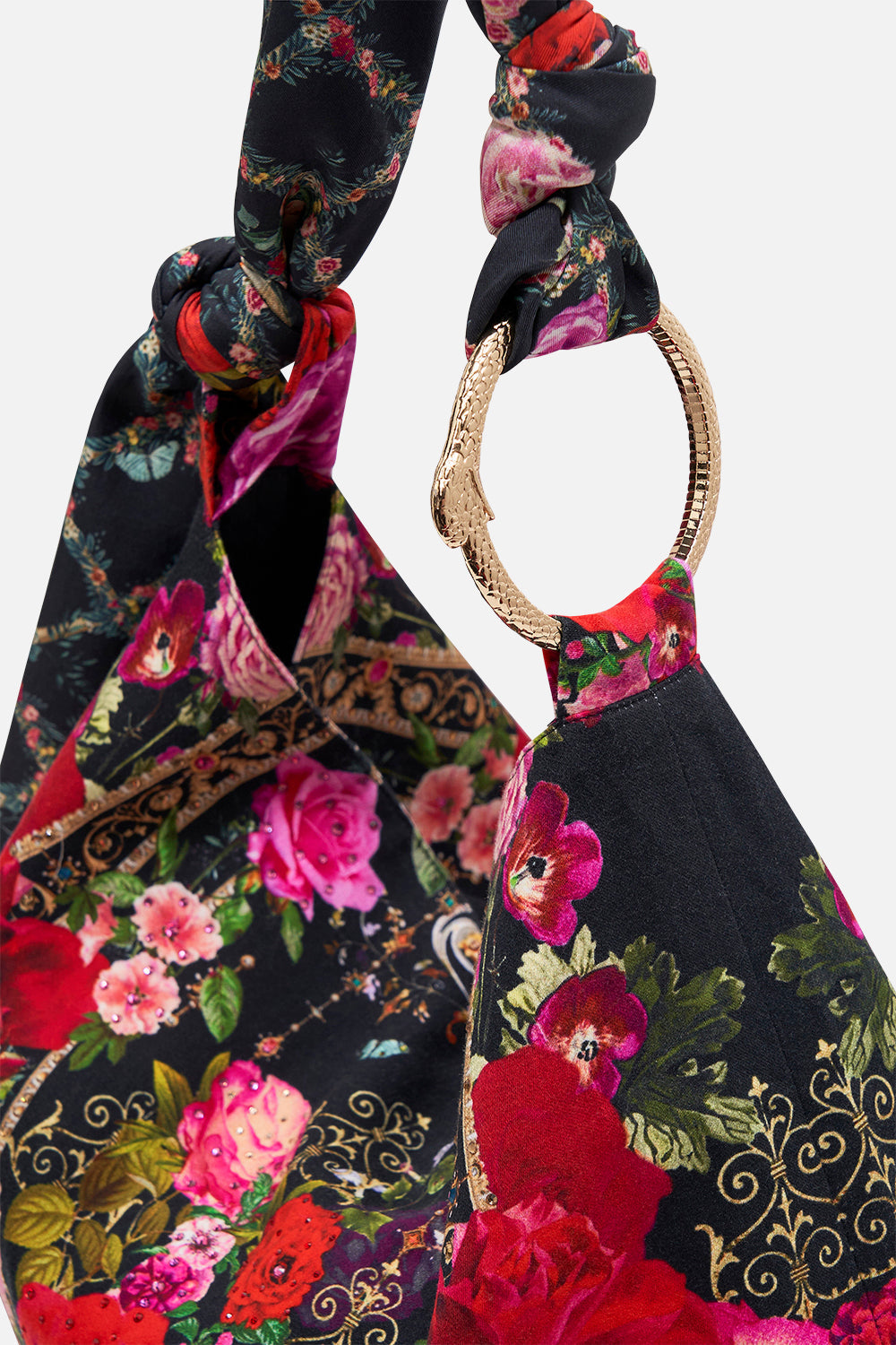 Product view of CAMILLA beach bag in Reservation For Love print