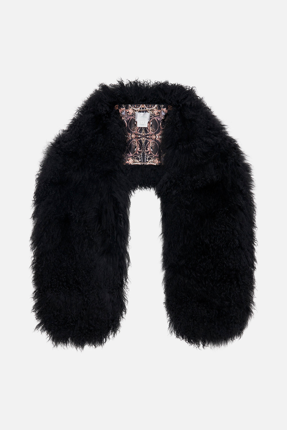 Product view of CAMILLA mongolian stole in Soul of A Star Gazer