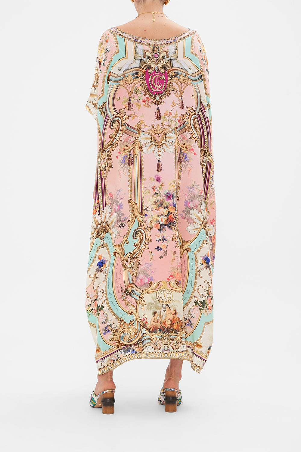 ROUND NECK KAFTAN LETTERS FROM THE PINK ROOM