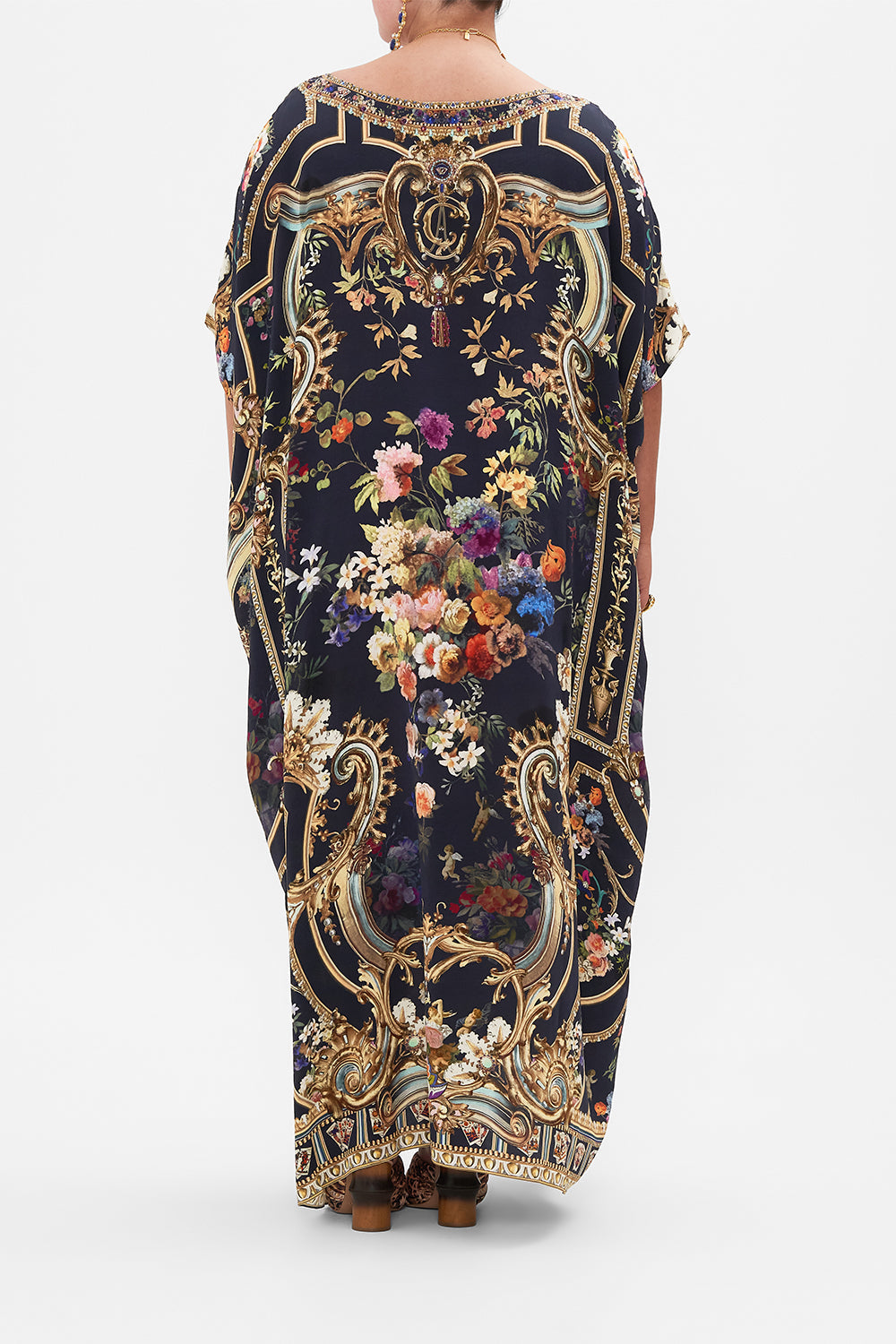 ROUND NECK KAFTAN PLAY YOUR CARDS RIGHT