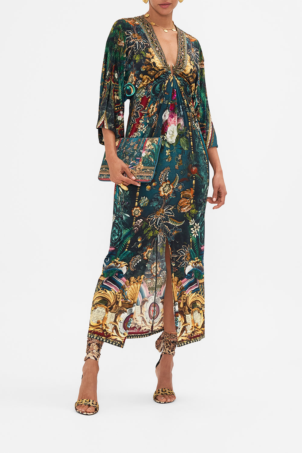 SMALL CANVAS CLUTCH VERDIS WORLD