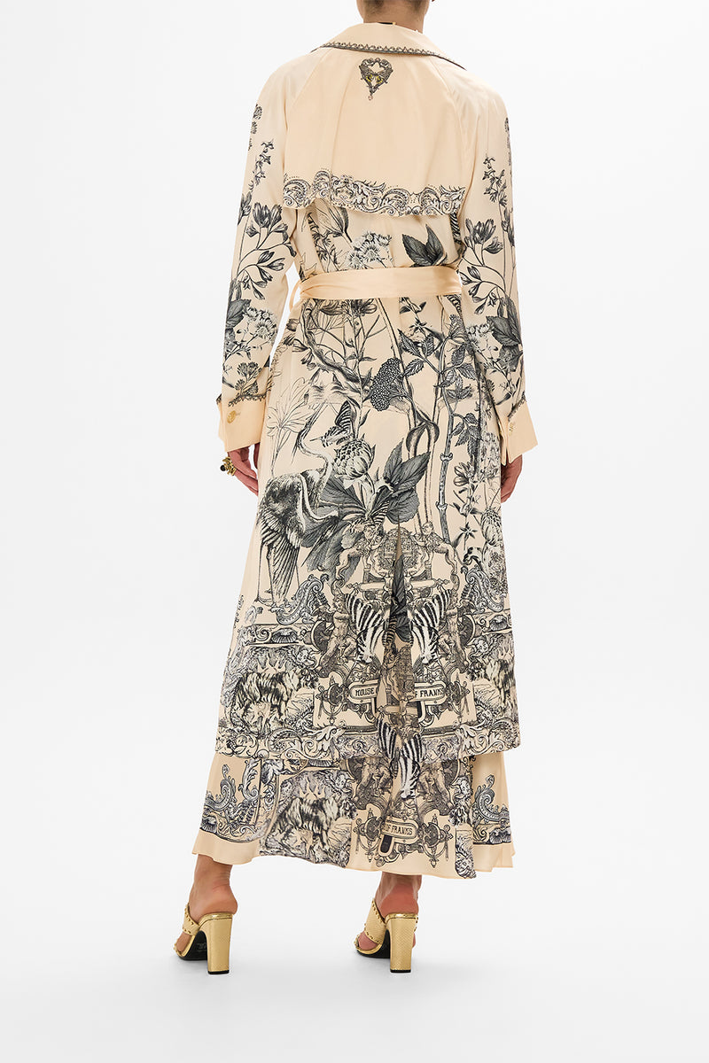 SOFT TRENCH WITH FRENCH CUFF MARRAKESH MAIDEN