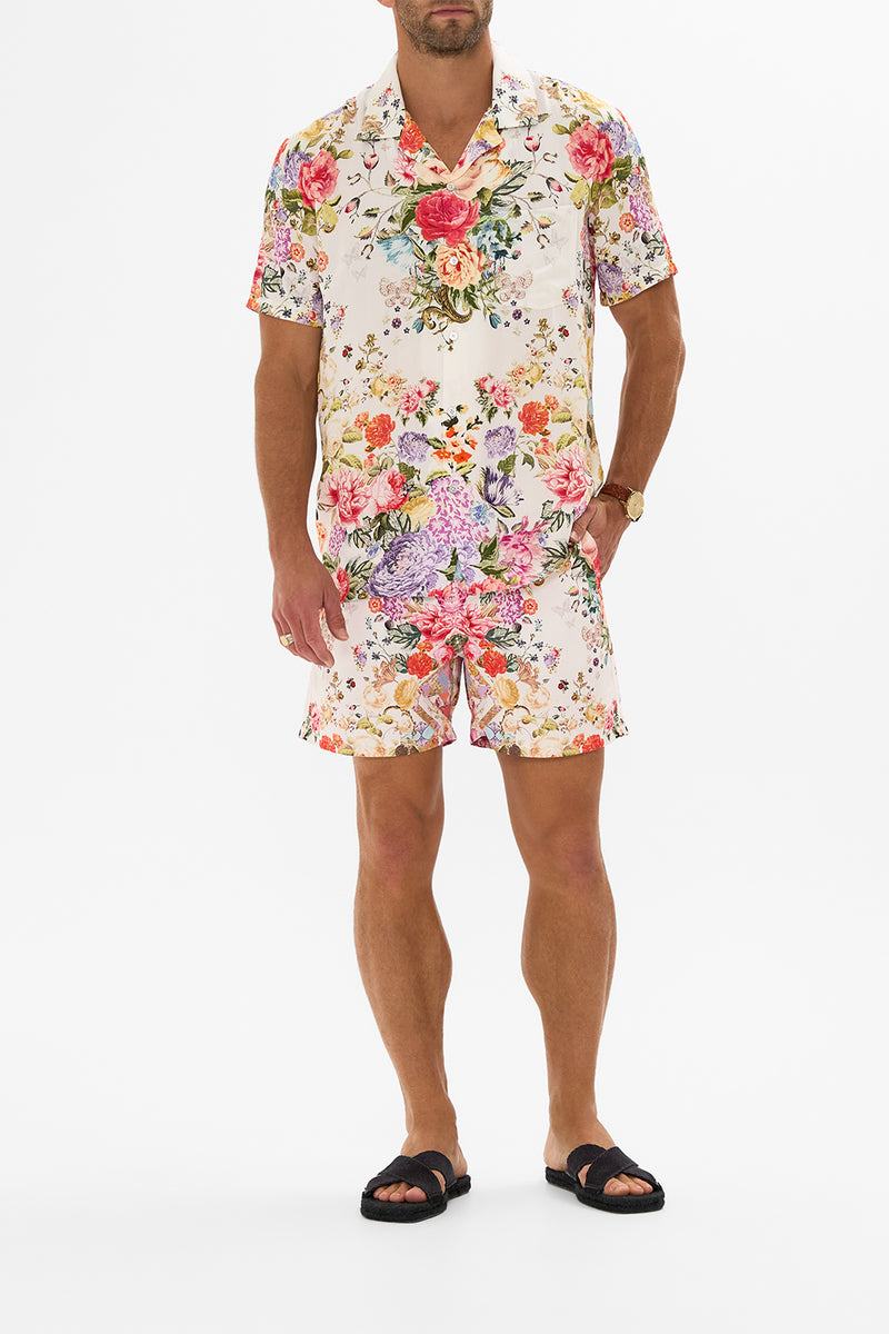 MID LENGTH BOARDSHORT WITH ELASTIC WAIST MILLA IN SEVILLA