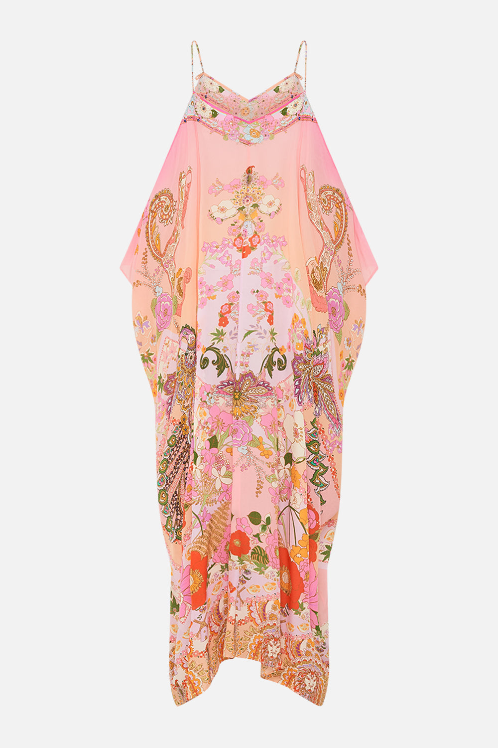 CAMILLA kaftan in Clever Clogs print