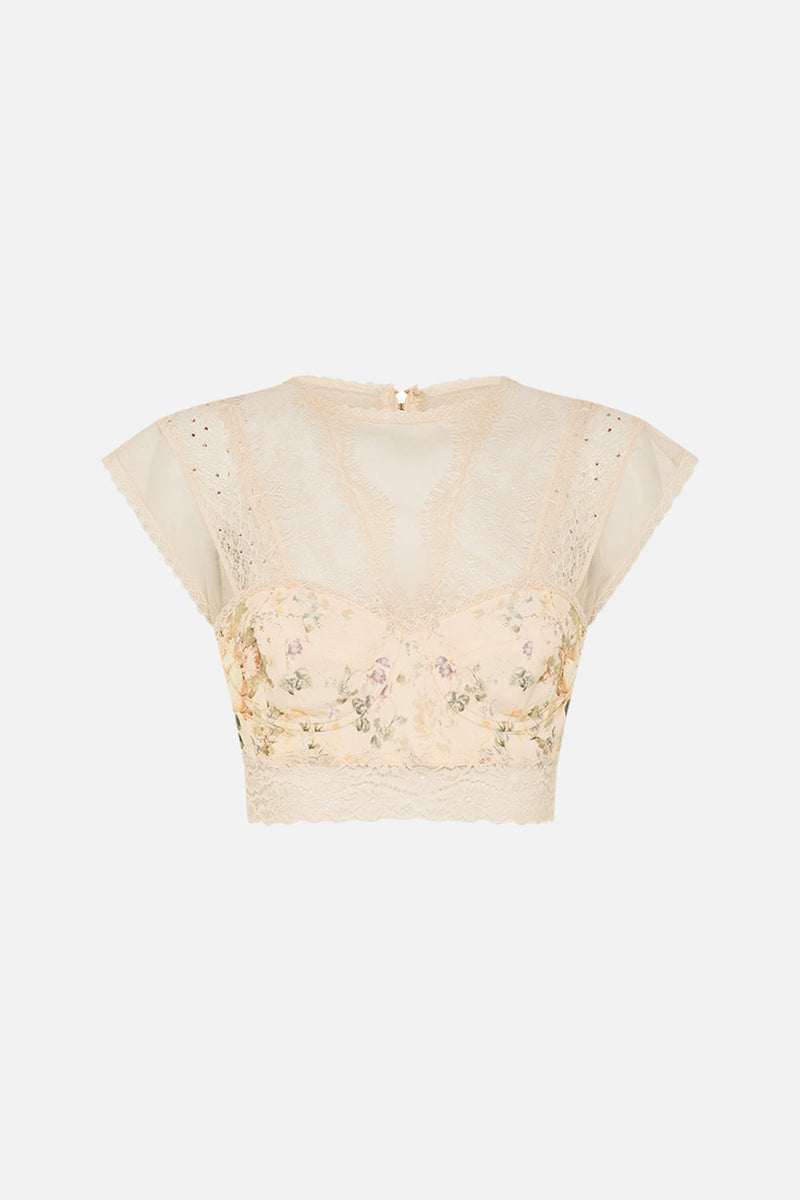 Camilla Lace-Up Top