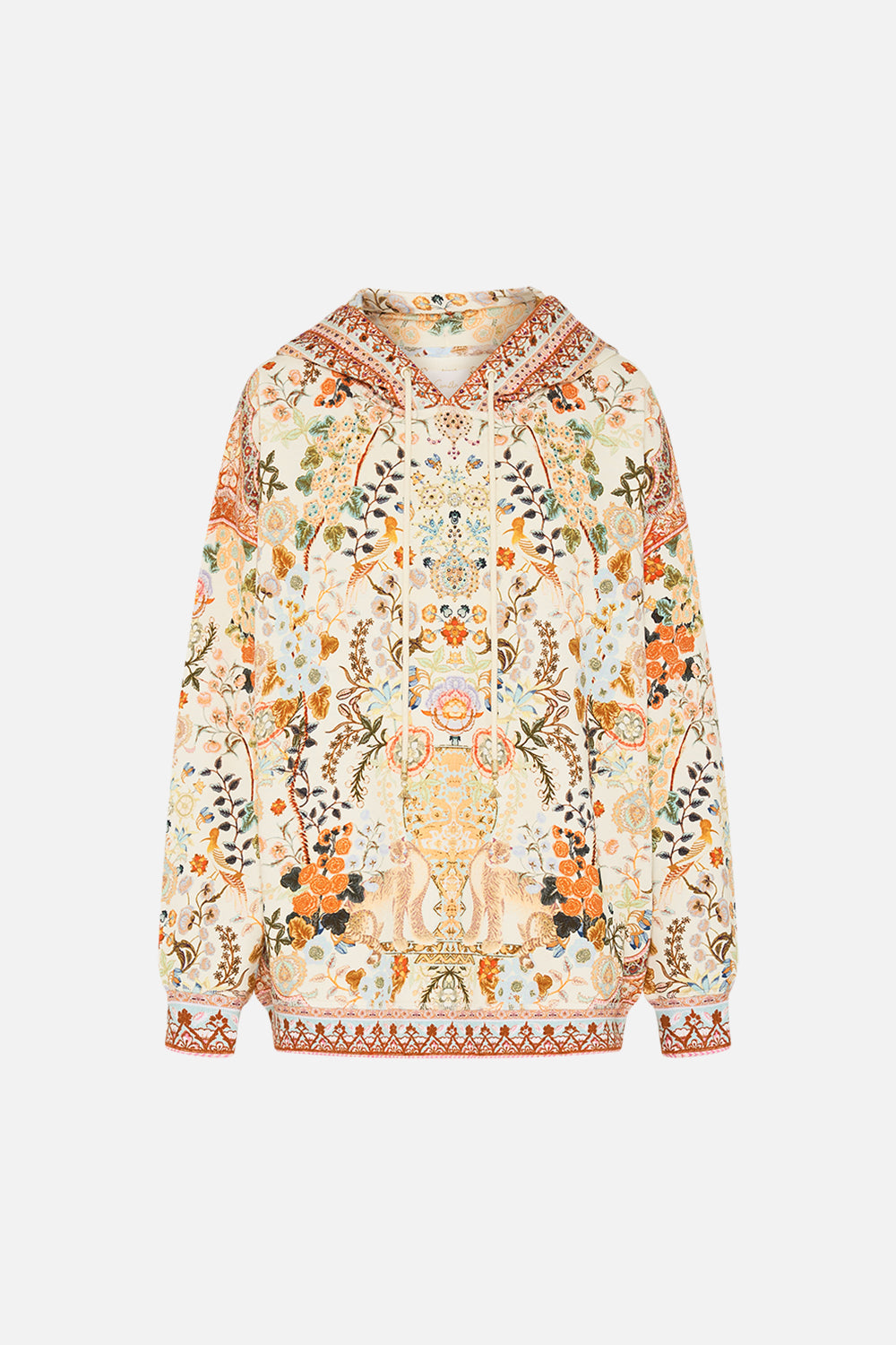 CAMILLA Hoody with Pockets in Honour of Heirlooms print