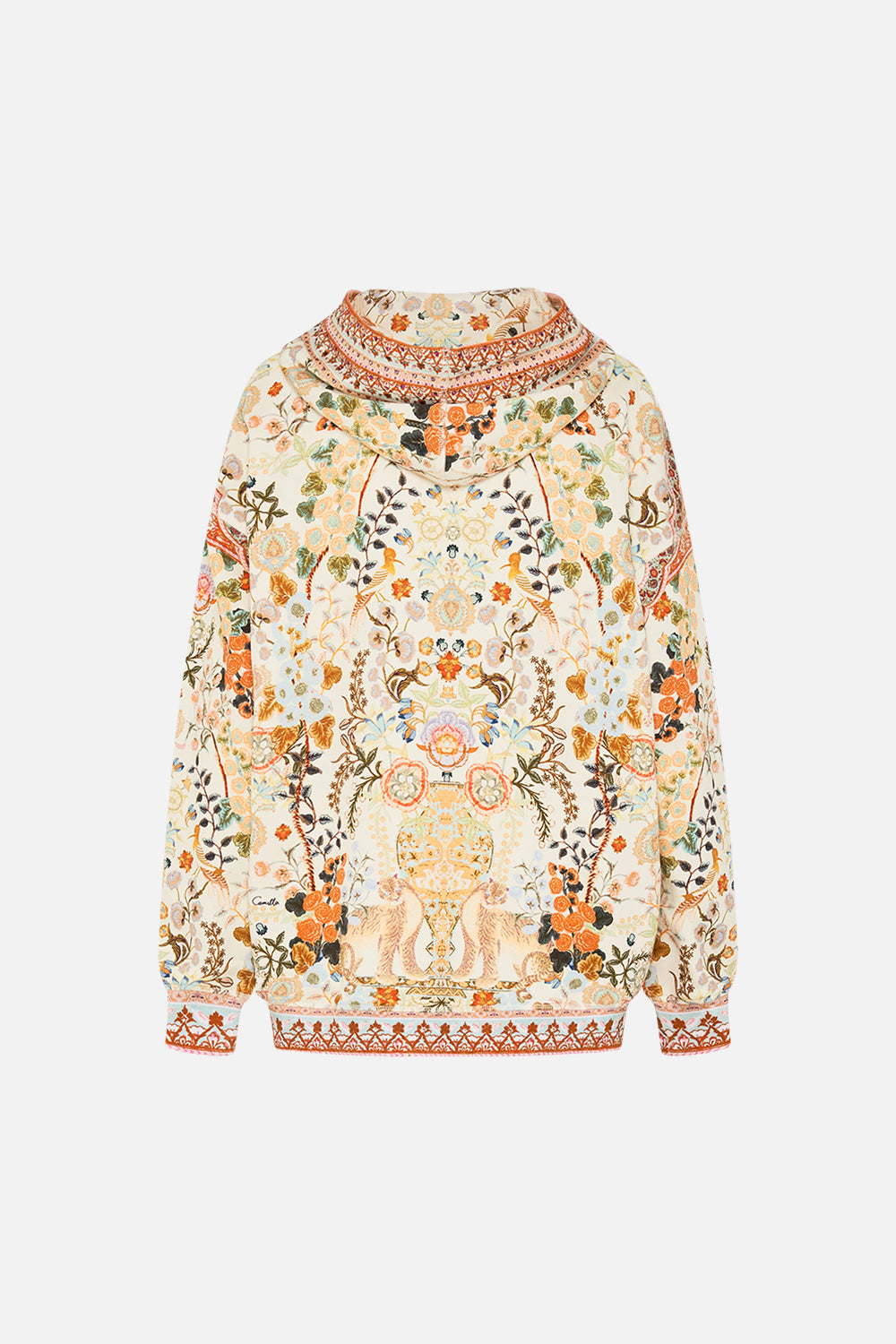 CAMILLA Hoody with Pockets in Honour of Heirlooms print