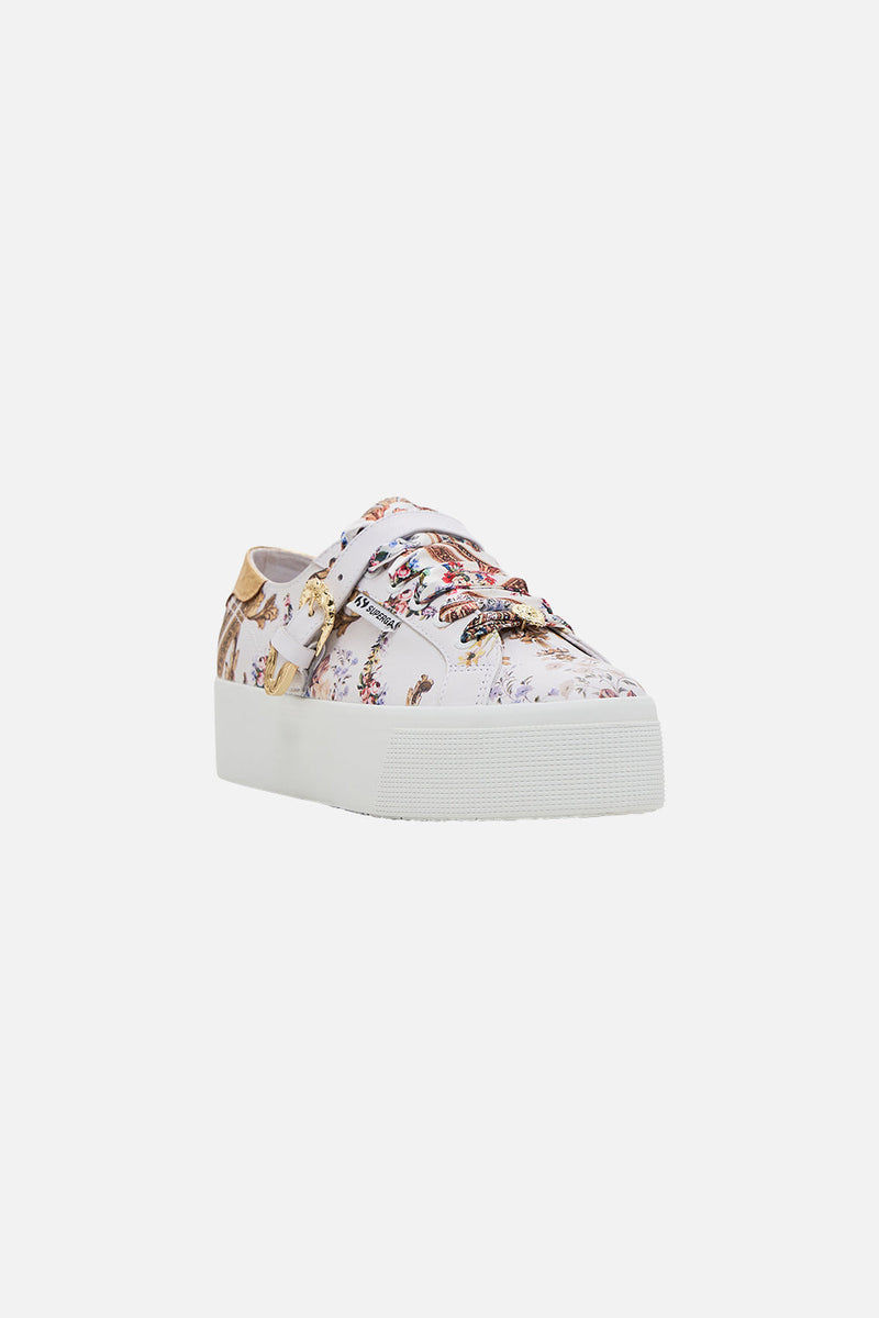 CAMILLA X SUPERGA 2750 PRINTED SNEAKER DYNASTY DAZE
