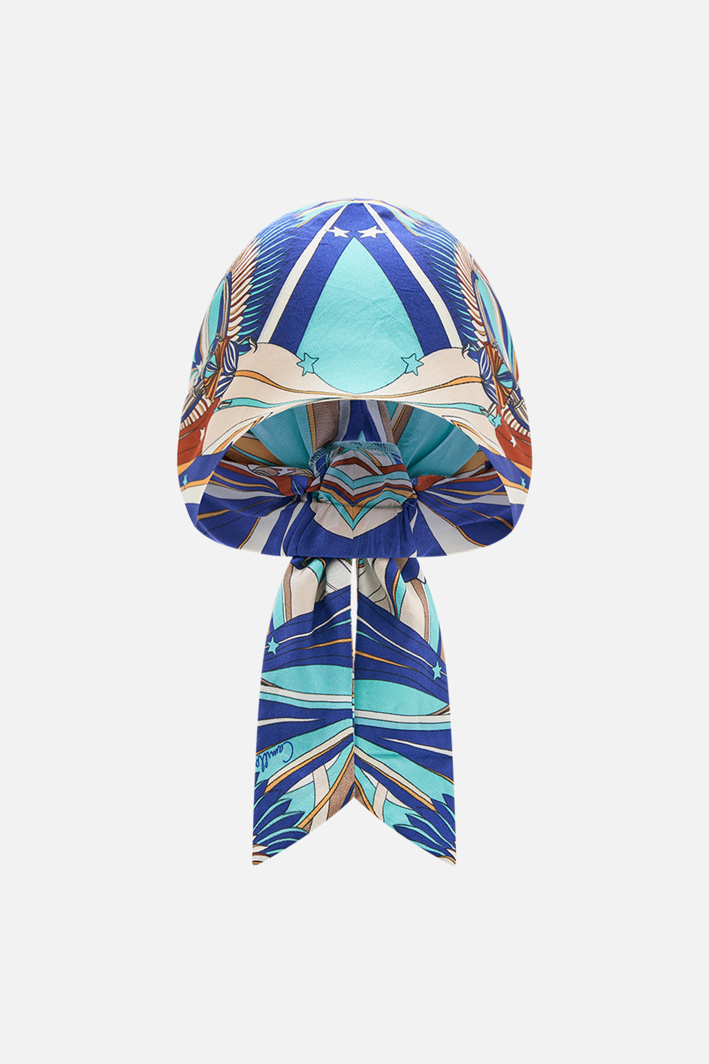 CAMILLA Headscarf in Oasis Oracle print.