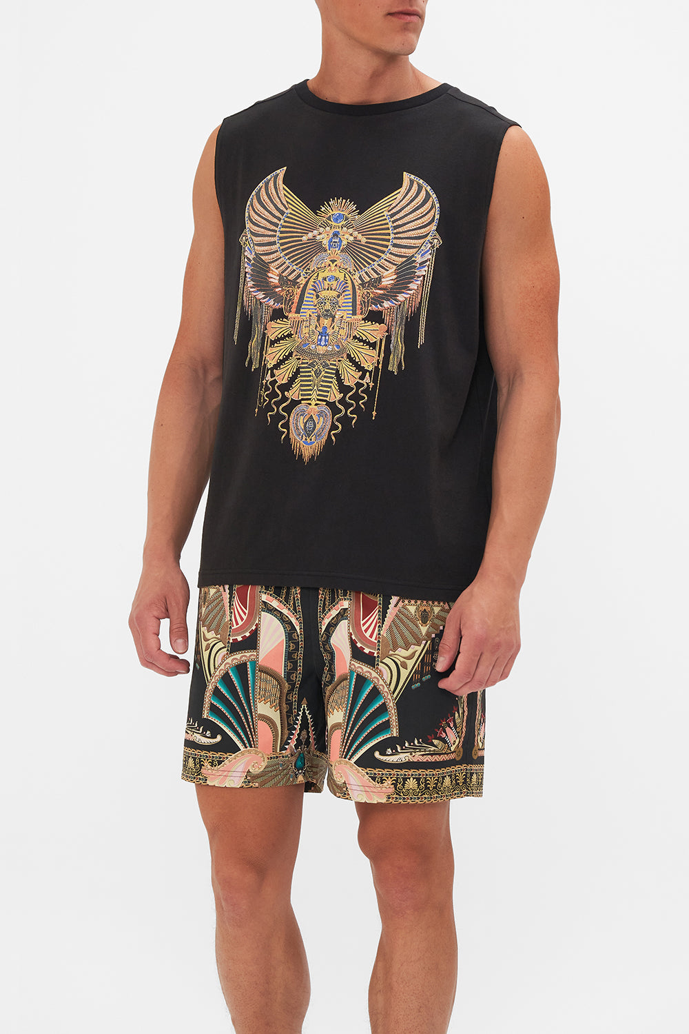 MENS SLEEVELESS T-SHIRT THEY CALLED HER NEFERTARI