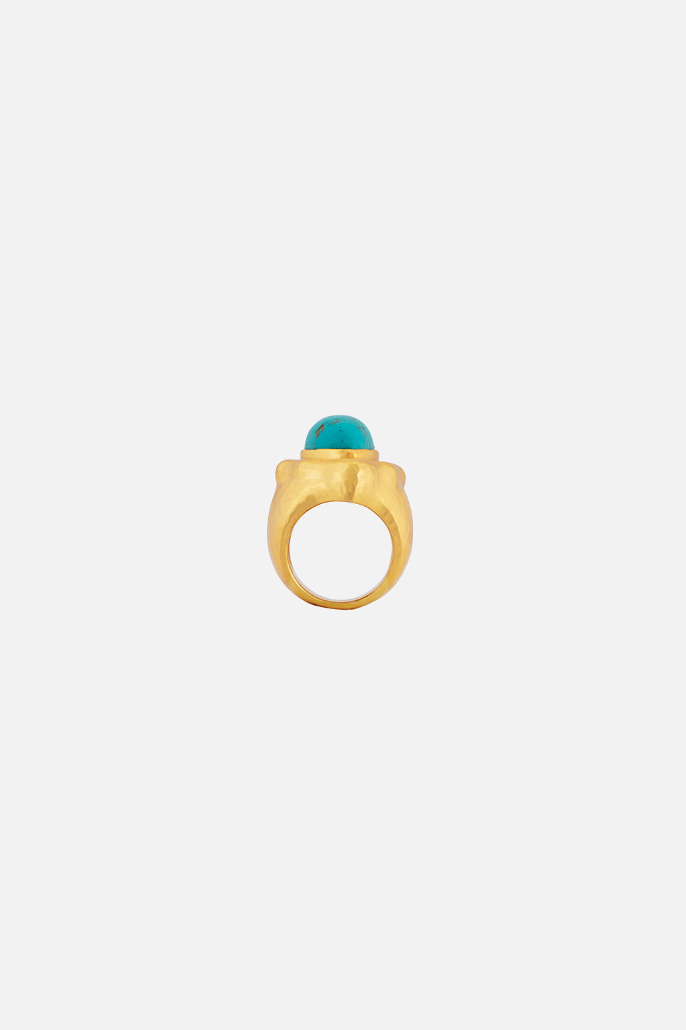 CAMILLA jewellery gold tuquoise ring