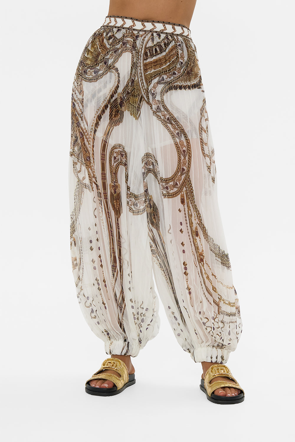 PLISSE HAREM JOGGER GODDESS ENERGY