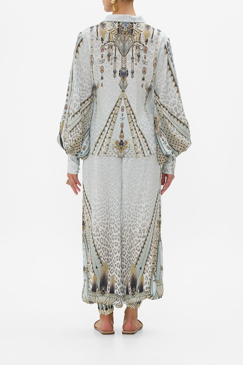 SPLIT SLEEVE BLOUSE SAHARA STARLET