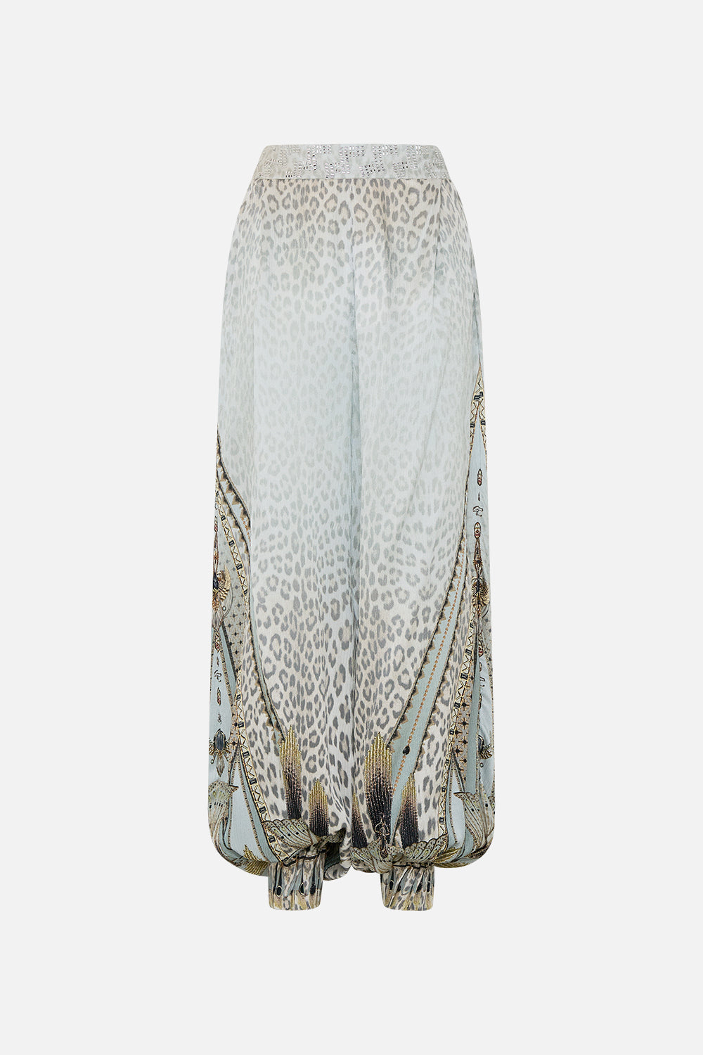 ASYMMETRICAL BELTED PANT SAHARA STARLET