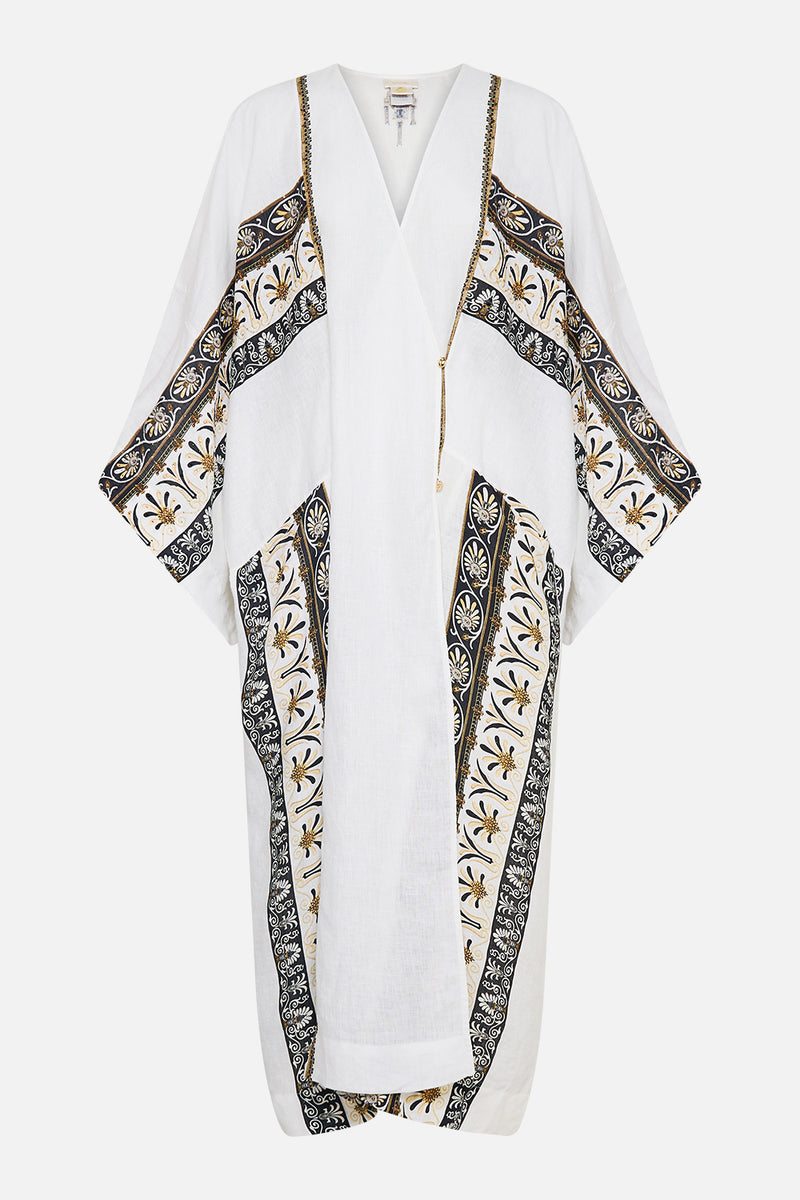 SHORT KAFTAN WITH HARDWARE TEMPLES OF DENDARA main image 0