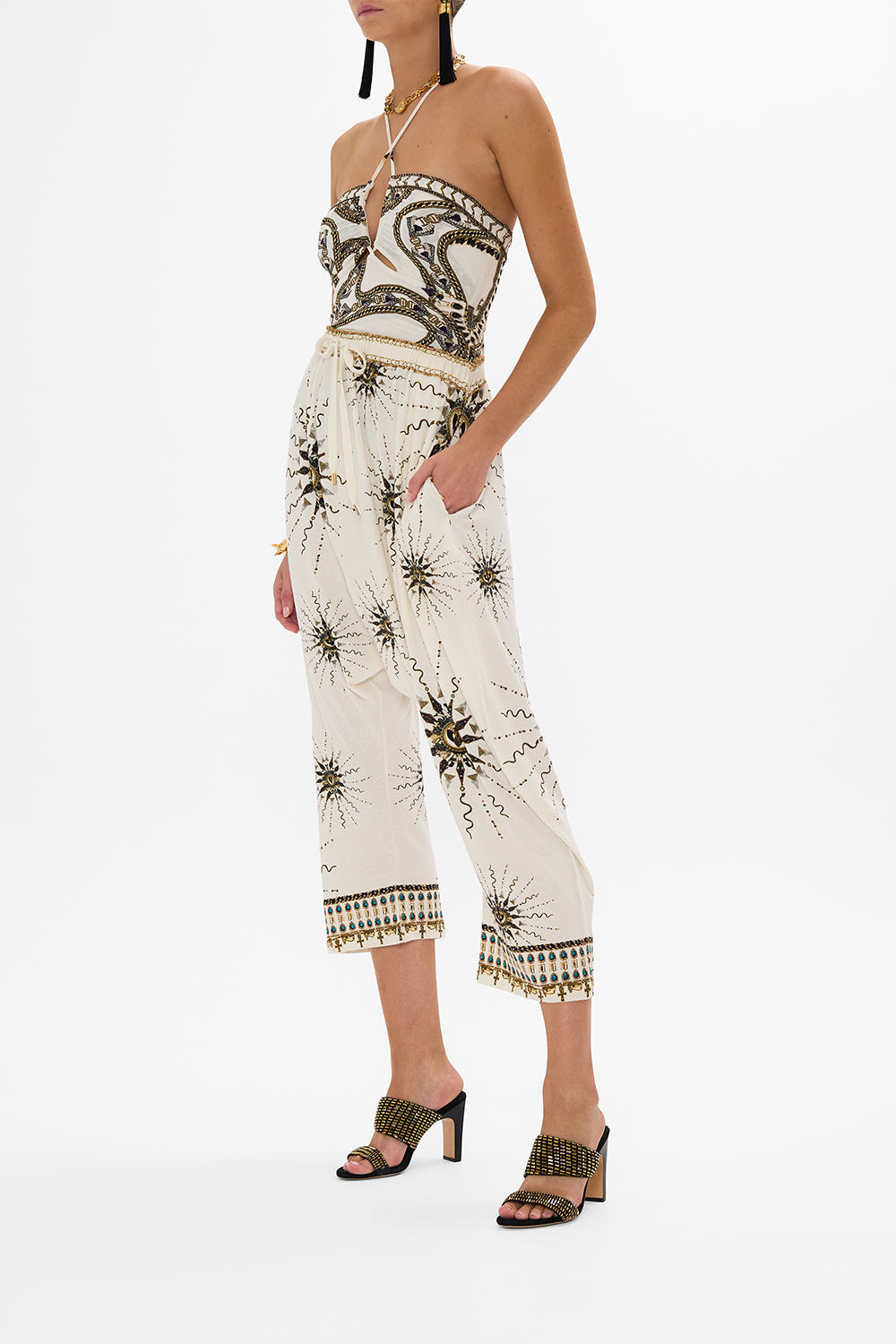 DRAPED JERSEY PANT GODDESS ENERGY